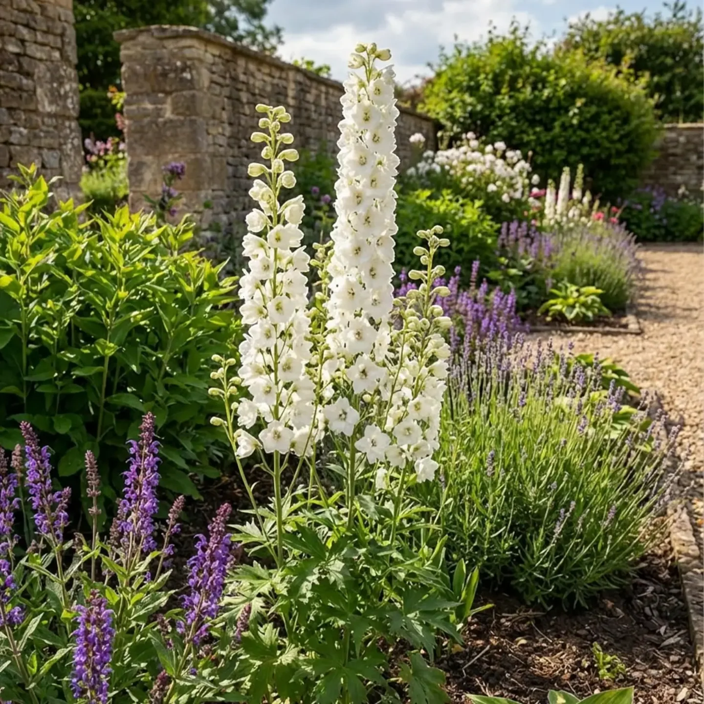 Pentinas ‘Magic Fountains Pure White’